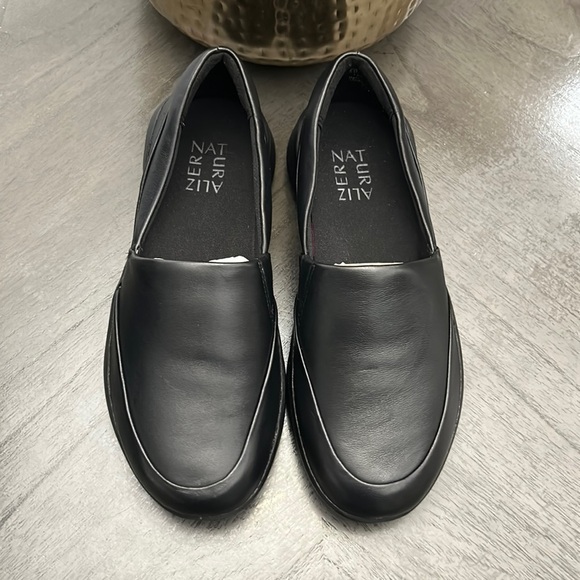 Naturalizer Slip-On Leather Sneakers - Ease - Picture 4 of 11